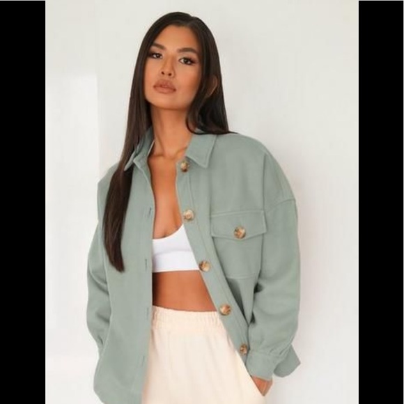 Missguided Jackets & Blazers - Misguided Tall Shacket